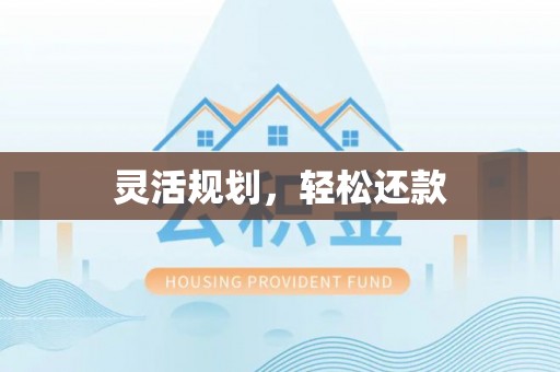 满城灵活规划，轻松还款